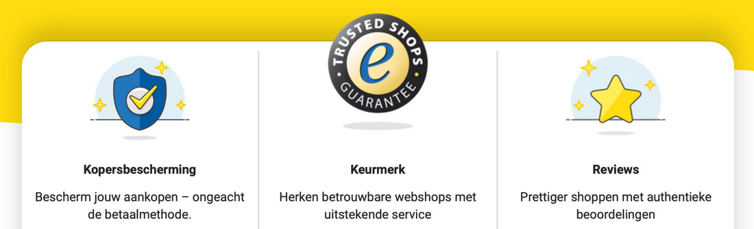 ZeroDrops | Trusted Shops gecertificeerd