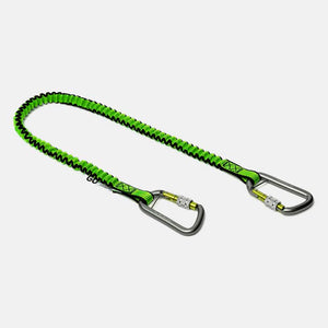 NLG GO Bungee Tool Lanyard, Twin Carabiner