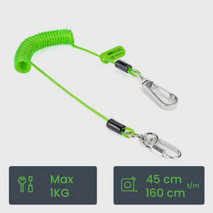 NLG Lightweight coil lanyard